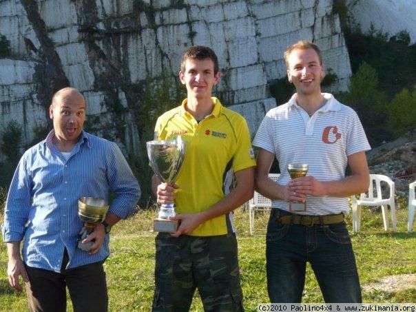 Zukimania fotogallery >> 
 ============== 
premiazioni 1° Trofeo Brixia4x4 2009
1° classificato
