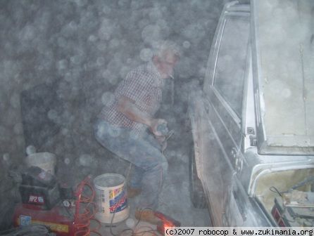 babbo nella nebbia
un pò di polvere di stucco per mio padre
