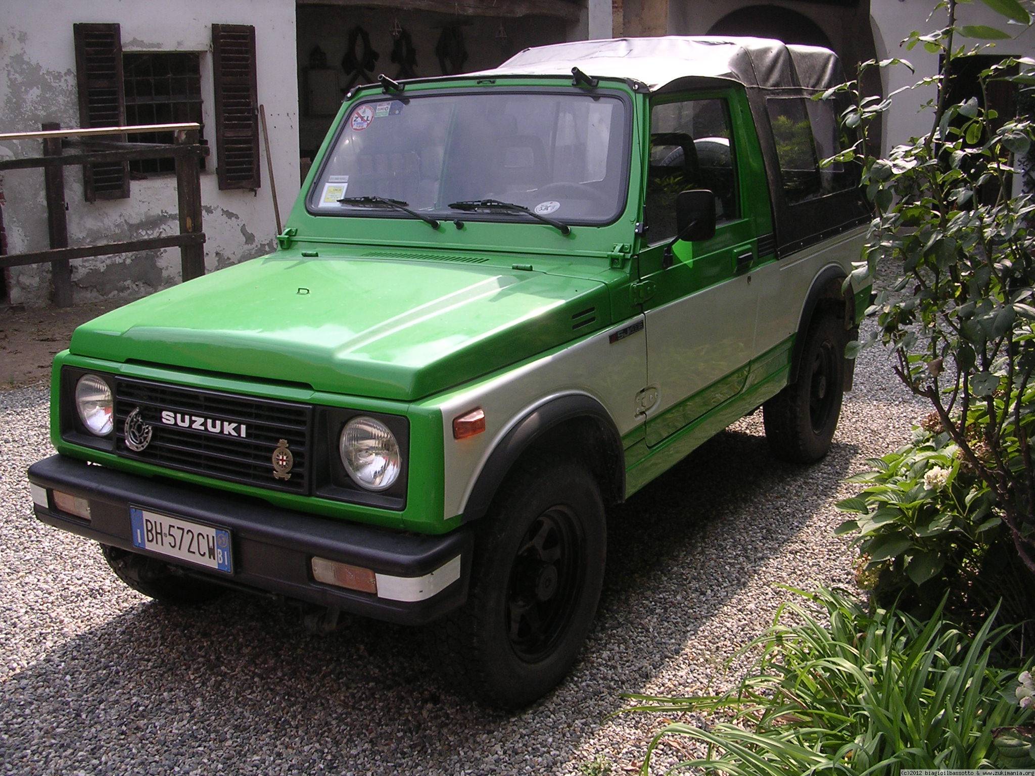 Zukimania fotogallery >> 
 ============== 
Suzuki SJ 413 CABRIO de LUXE ANNO 1987
